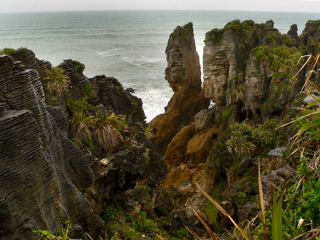 Novy Zeland - palacinkove skaly